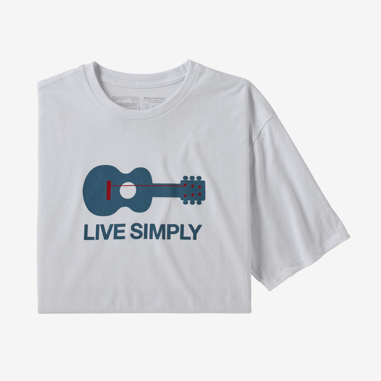 Live simply. Patagonia t Shirt Live simple.