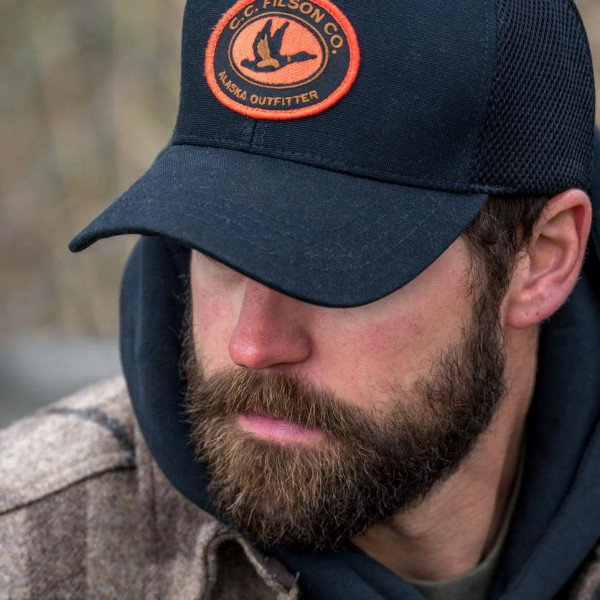 Logger Mesh Cap - Black Mingo
