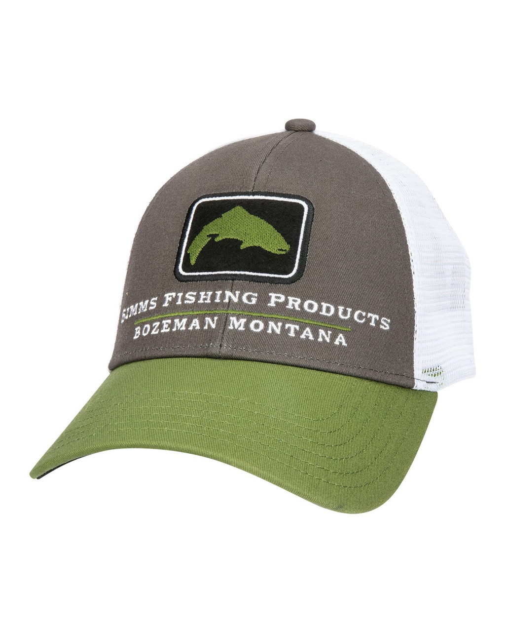 Trout Icon Trucker - Black Mingo