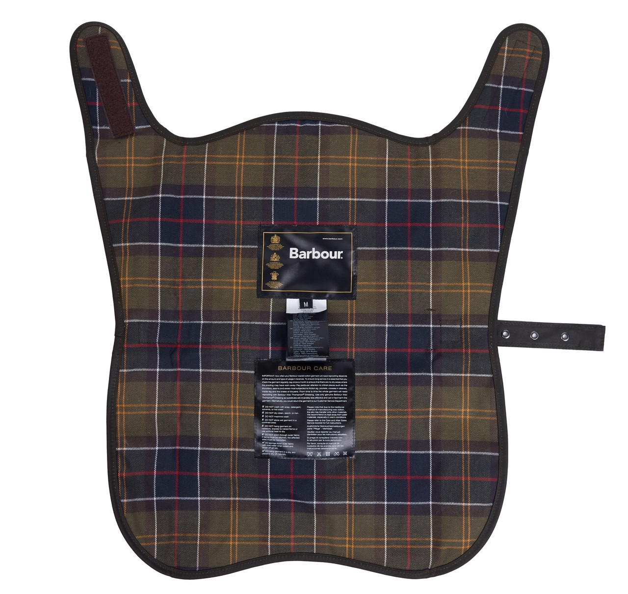 Barbour Wax Dog Coat - Black Mingo