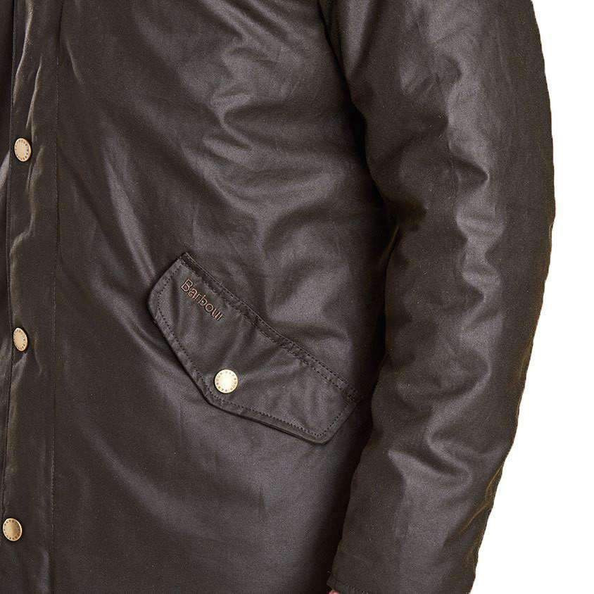 barbour prestbury wax jacket