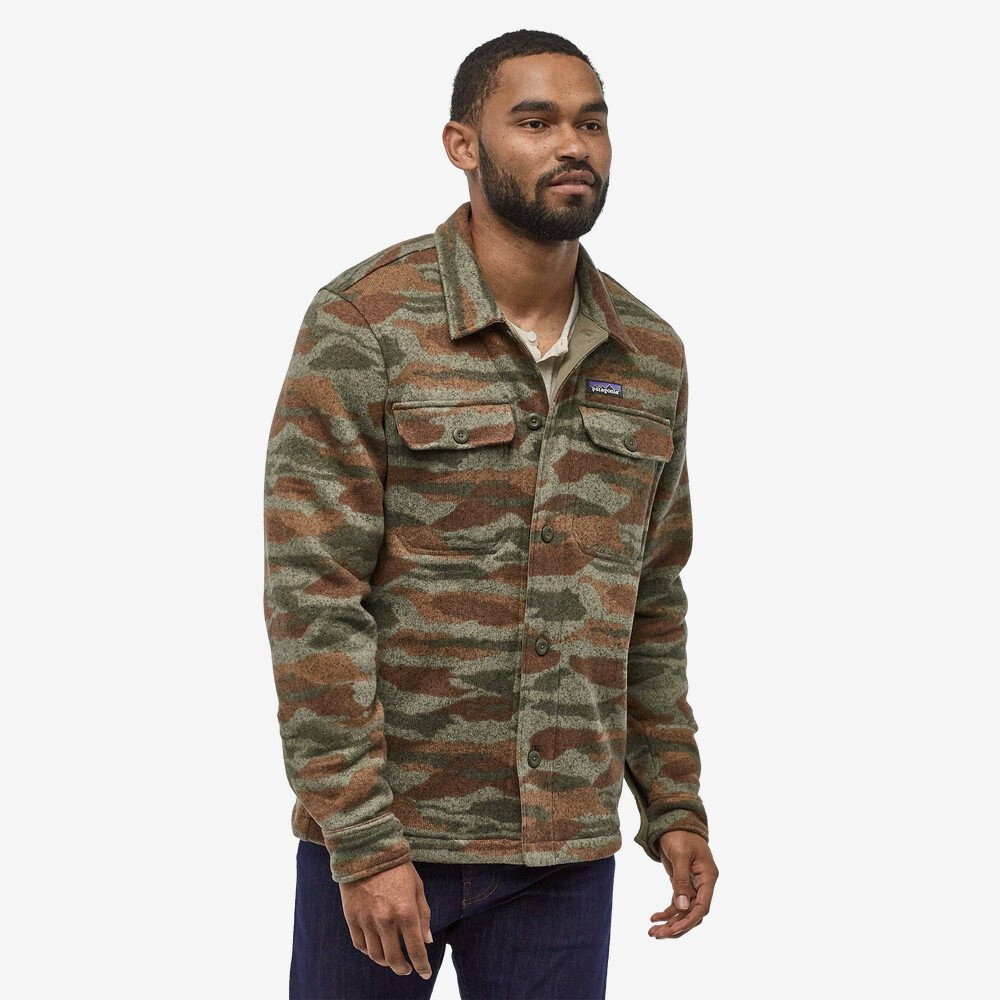 patagonia men's better sweater fleece shirt jacket