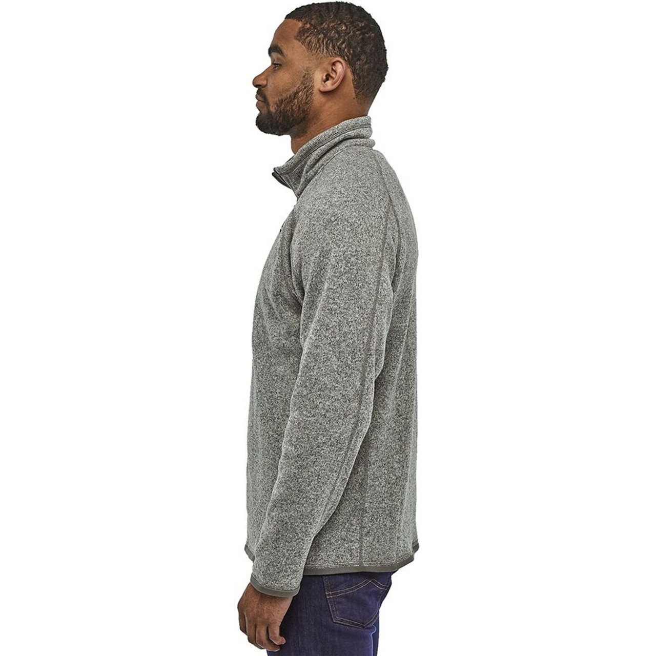 Men's Better Sweater 1/4 Zip - Black Mingo