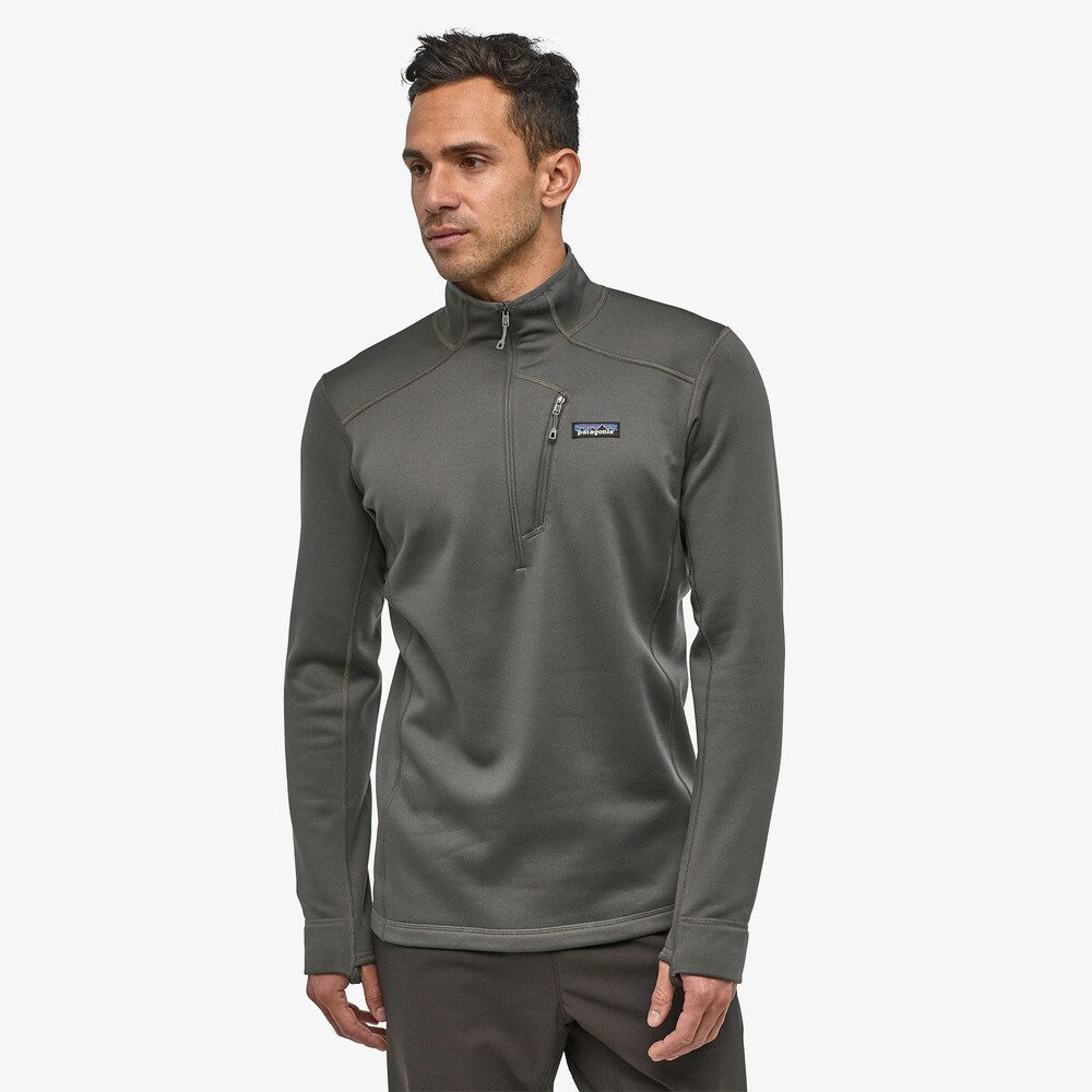 M's Crosstrek 1/4 Zip Fleece - Black Mingo