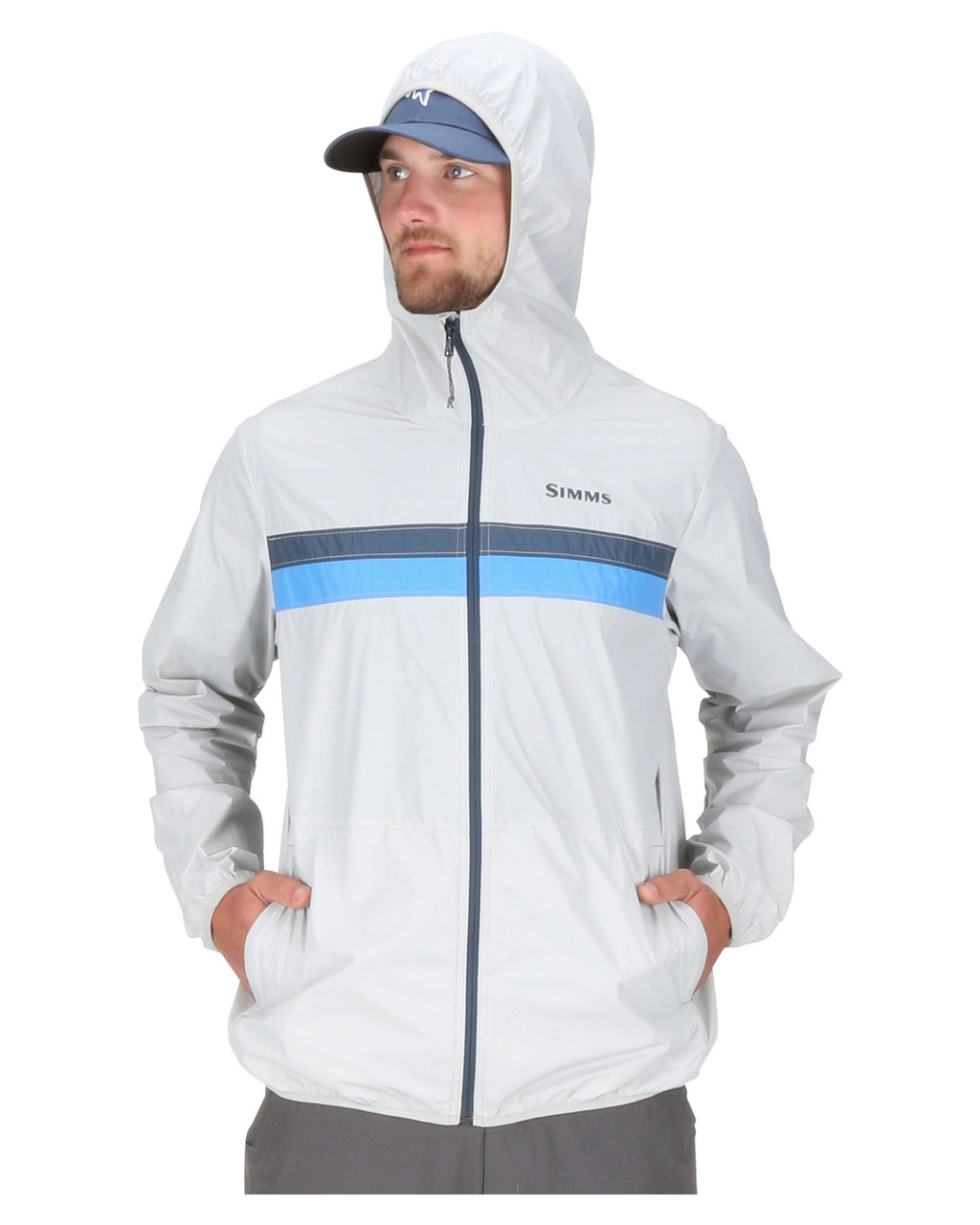 シムス　FASTCAST WINDSHELL - Sterling Men's Fastcast Windshell - Black Mingo