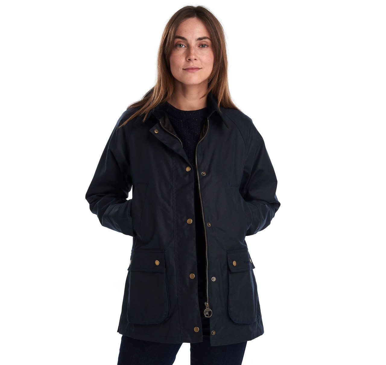 Regents View Womens Premium Fitted 100% Waxed Cotton Jacket - Black –  Midlandsclothing