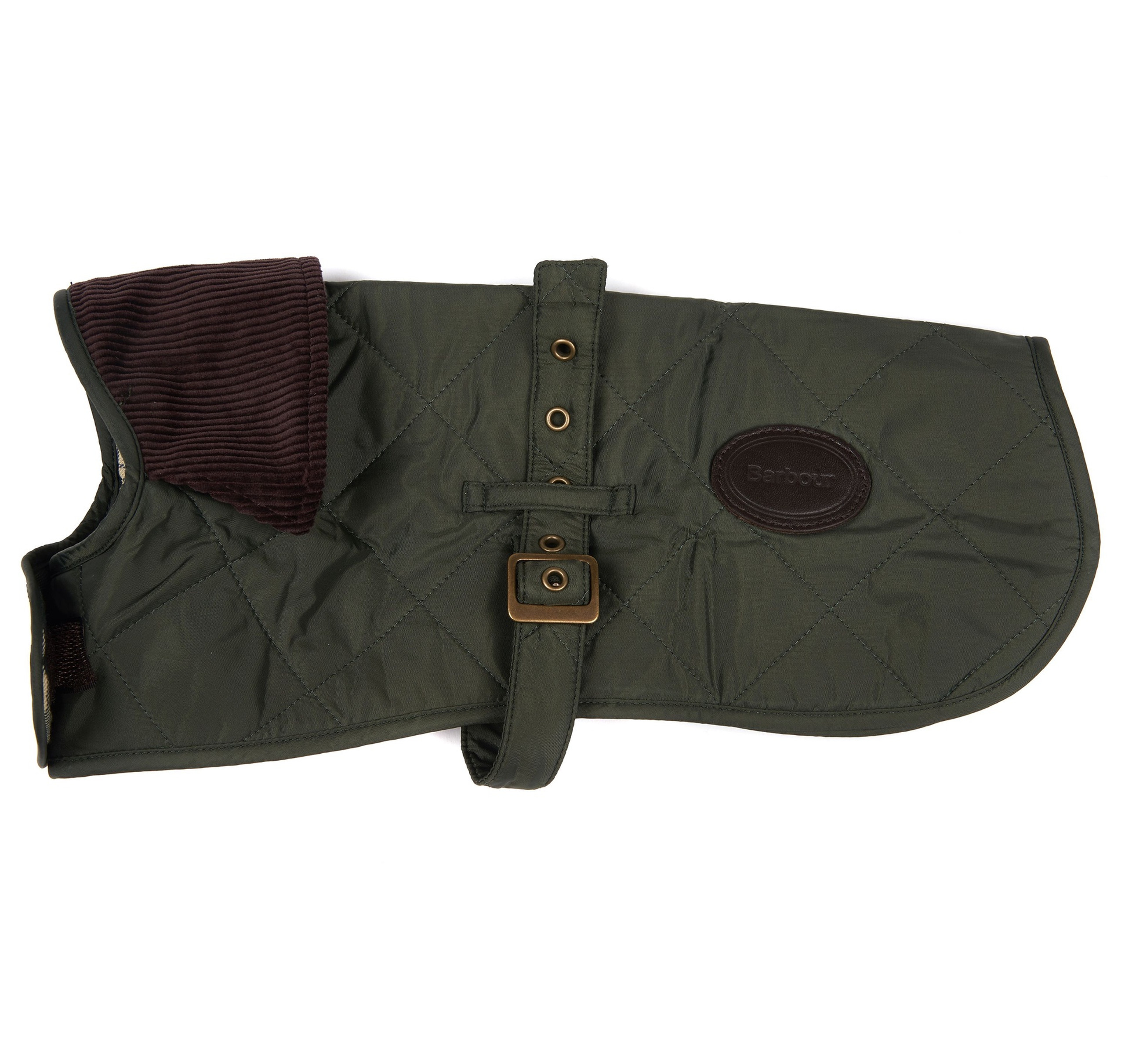 Barbour Quilted Dog Coat Black Mingo