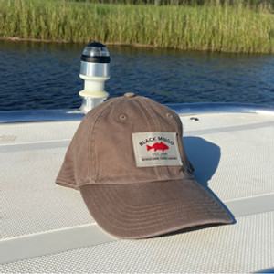 Black Mingo Washed Chino Cap Black Mingo Washed Chino Cap