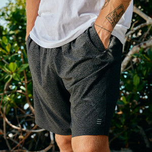 Men's Breeze Short in Tidewater Print - 6" Men's Breeze Short in Tidewater Print - 6"