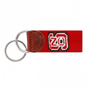 NC State Needlepoint Key Fob NC State Needlepoint Key Fob