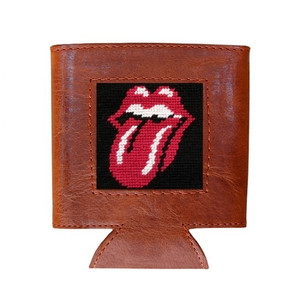 Rolling Stones Needlepoint Can Cooler Rolling Stones Needlepoint Can Cooler