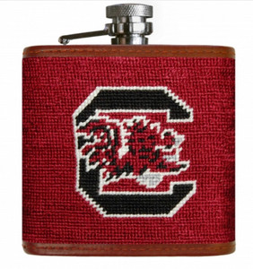 University of South Carolina Needlepoint Flask University of South Carolina Needlepoint Flask