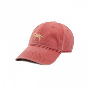 Yellow Lab Needlepoint Hat - Nantucket Red Yellow Lab Needlepoint Hat - Nantucket Red