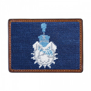 The Citadel Needlepoint Card Wallet The Citadel Needlepoint Card Wallet