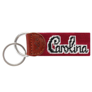 University of South Carolina Script Needlepoint Key Fob University of South Carolina Script Needlepoint Key Fob