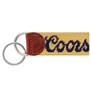 Coors Needlepoint Key Fob Coors Needlepoint Key Fob