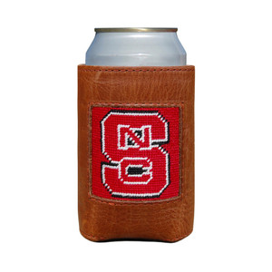 NC State Needlepoint Can Cooler NC State Needlepoint Can Cooler