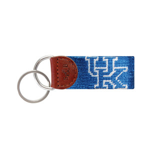 Kentucky (Blue) Needlepoint Key Fob Kentucky (Blue) Needlepoint Key Fob