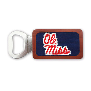 Ole Miss Needlepoint Bottle Opener Ole Miss Needlepoint Bottle Opener