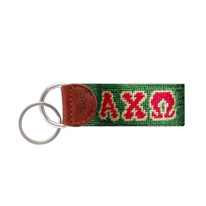 Alpha Chi Omega Needlepoint Key Fob Alpha Chi Omega Needlepoint Key Fob