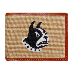 Wofford Needlepoint BiFold Wallet Wofford Needlepoint BiFold Wallet
