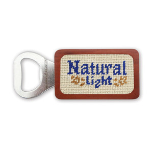 Natural Light Needlepoint Bottle Opener Natural Light Needlepoint Bottle Opener