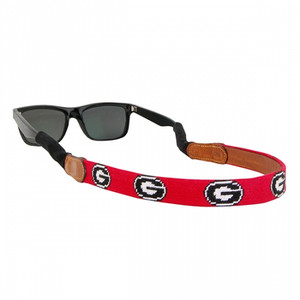 University of Georgia Needlepoint Sunglass Straps