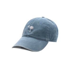 SC Flag Needlepoint Hat - Steel Blue SC Flag Needlepoint Hat - Steel Blue