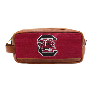University of South Carolina Needlepoint Toiletry Bag