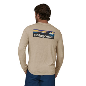 Men's Long-Sleeved Capilene Cool Daily Graphic Shirt - Waters