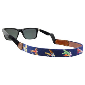 Fishing Flies Needlepoint Sunglass Strap