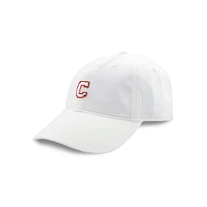 College of Charleston Needlepoint Hat - White