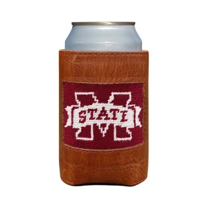 Mississippi State Needlepoint Can Cooler
