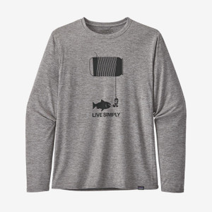 Men's Long-Sleeved Capilene Cool Daily Graphic Shirt