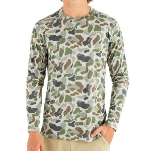 Men's Camo Bamboo Lightweight Long Sleeve Men's Camo Bamboo Lightweight Long Sleeve