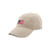 American Flag Needlepoint Hat - Stone