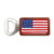 American Flag Needlepoint Bottle Opener American Flag Needlepoint Bottle Opener