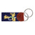 Fishing Fly Needlepoint Key Fob (Dark Navy)