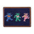 Dancing Bears Needlepoint Card Wallet