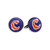Clemson Needlepoint Cufflinks