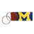 U of Michigan Needlepoint Key Fob
