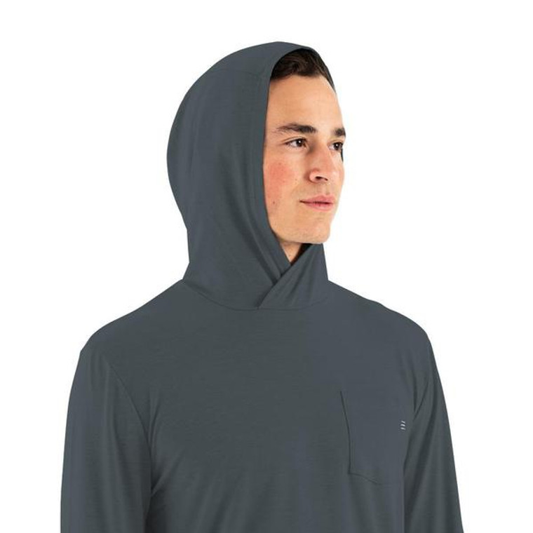 Men's Bamboo Crossover Hoody