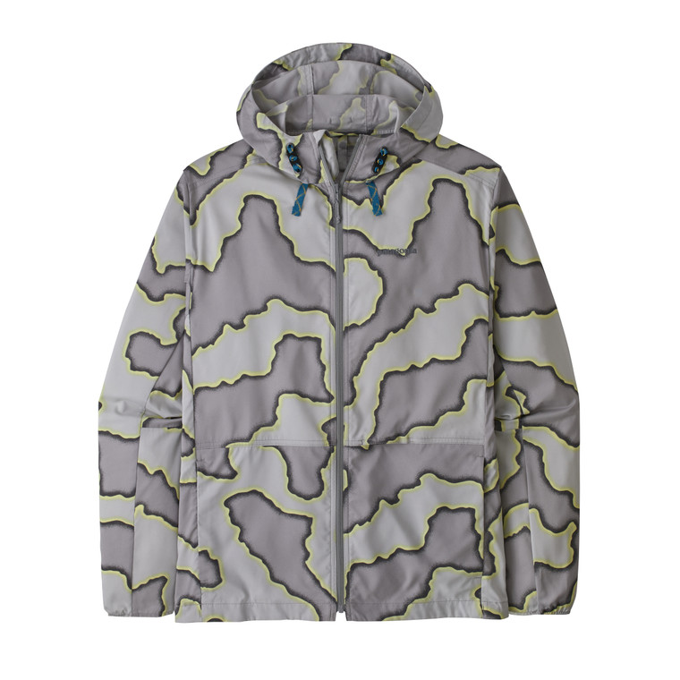 Men's Stretch Terre Planing Hoody - Black Mingo