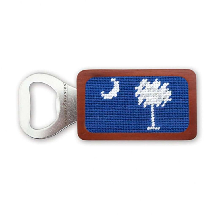 SC Flag Needlepoint Bottle Opener