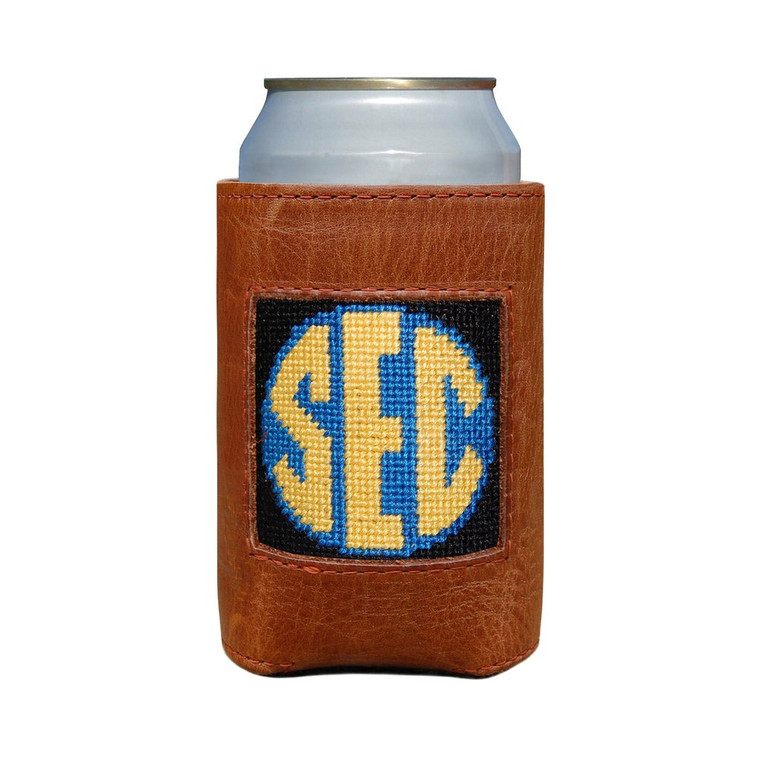 SEC Needlepoint Can Cooler