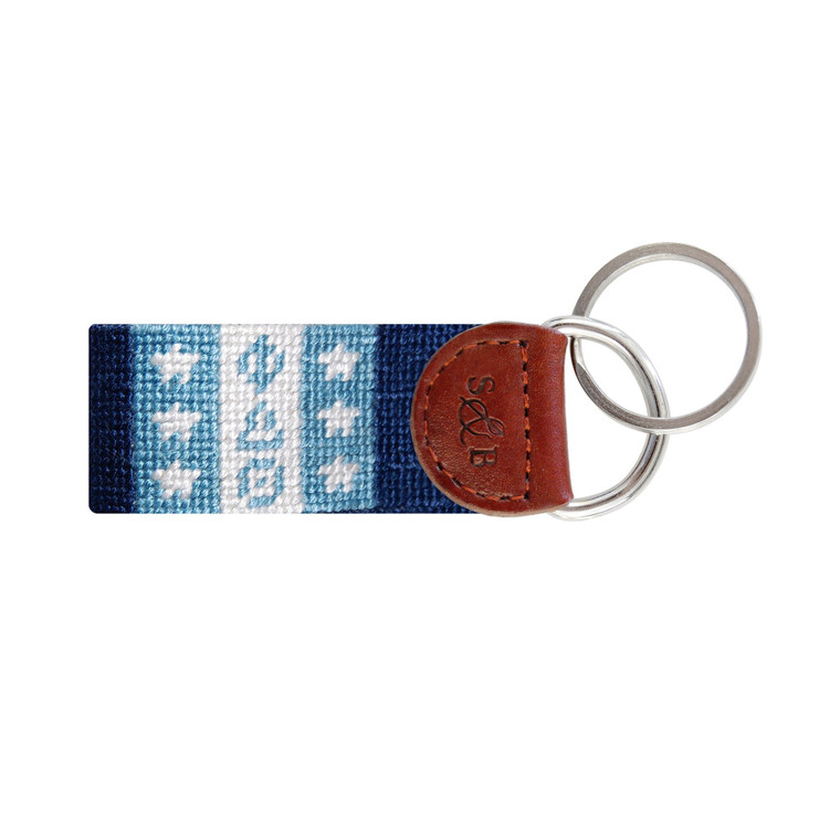 Phi Delta Theta Needlepoint Key Fob