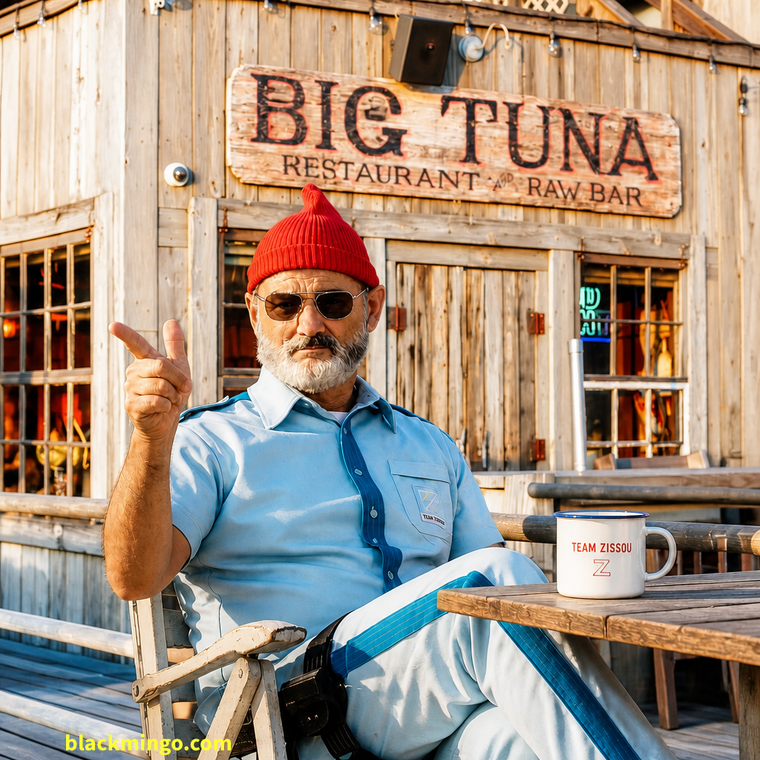 Steve Zissou @ The Tuna sticker