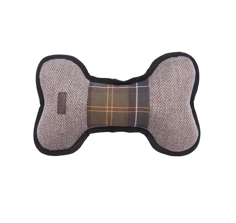 Barbour Dog Toy - Bone