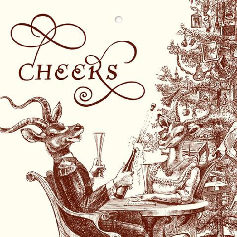 Christmas "Cheers"  Gift Tags