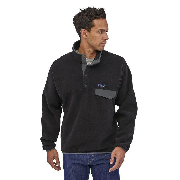 M's Lightweight Synchilla Snap-T Fleece Pullover - Black Mingo